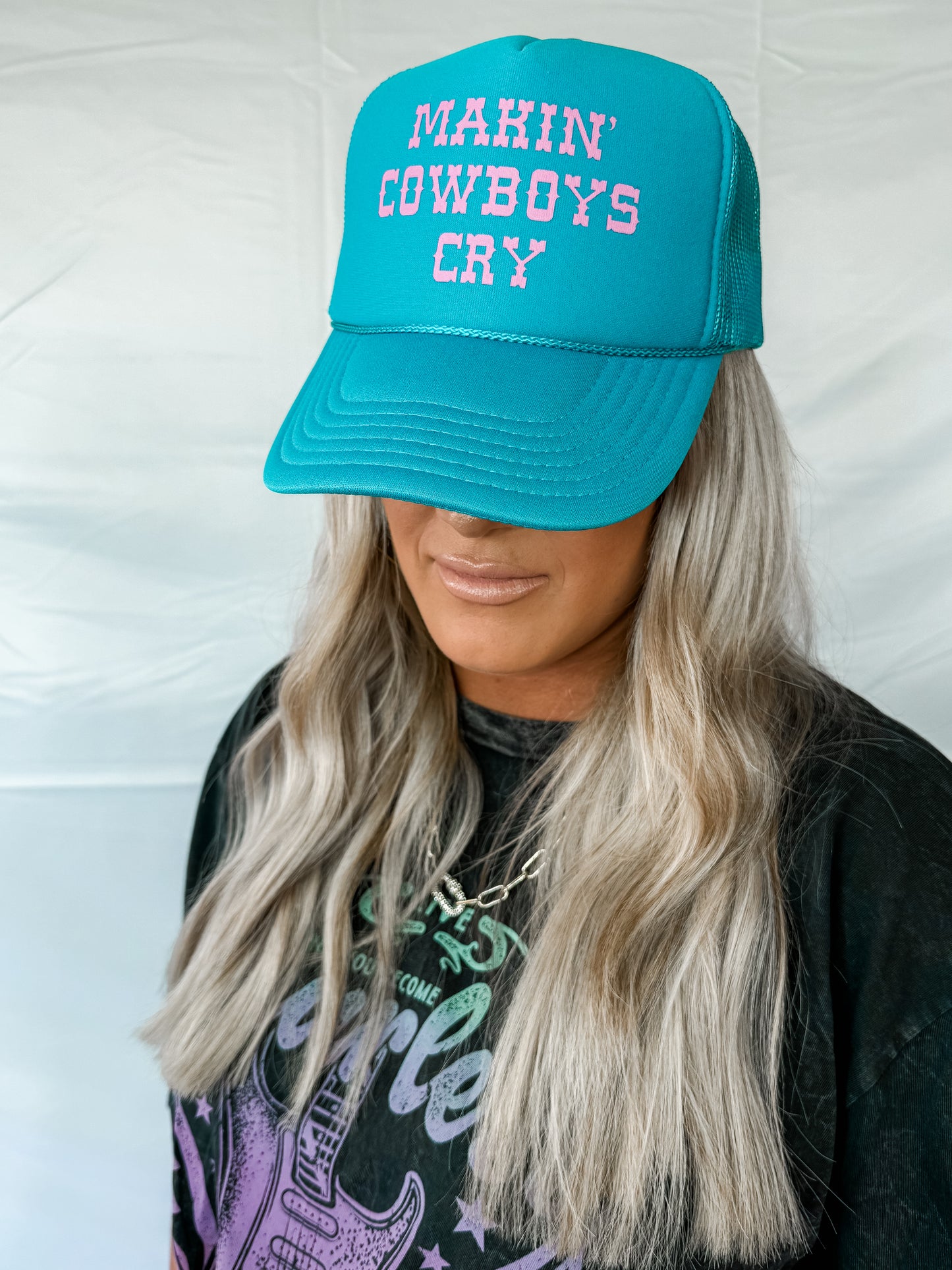 Makin’ Cowboy’s Cry Trucker Hat