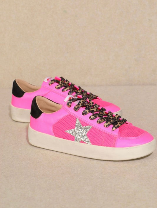 Electric Soul Hot Neon Pink Sneaker