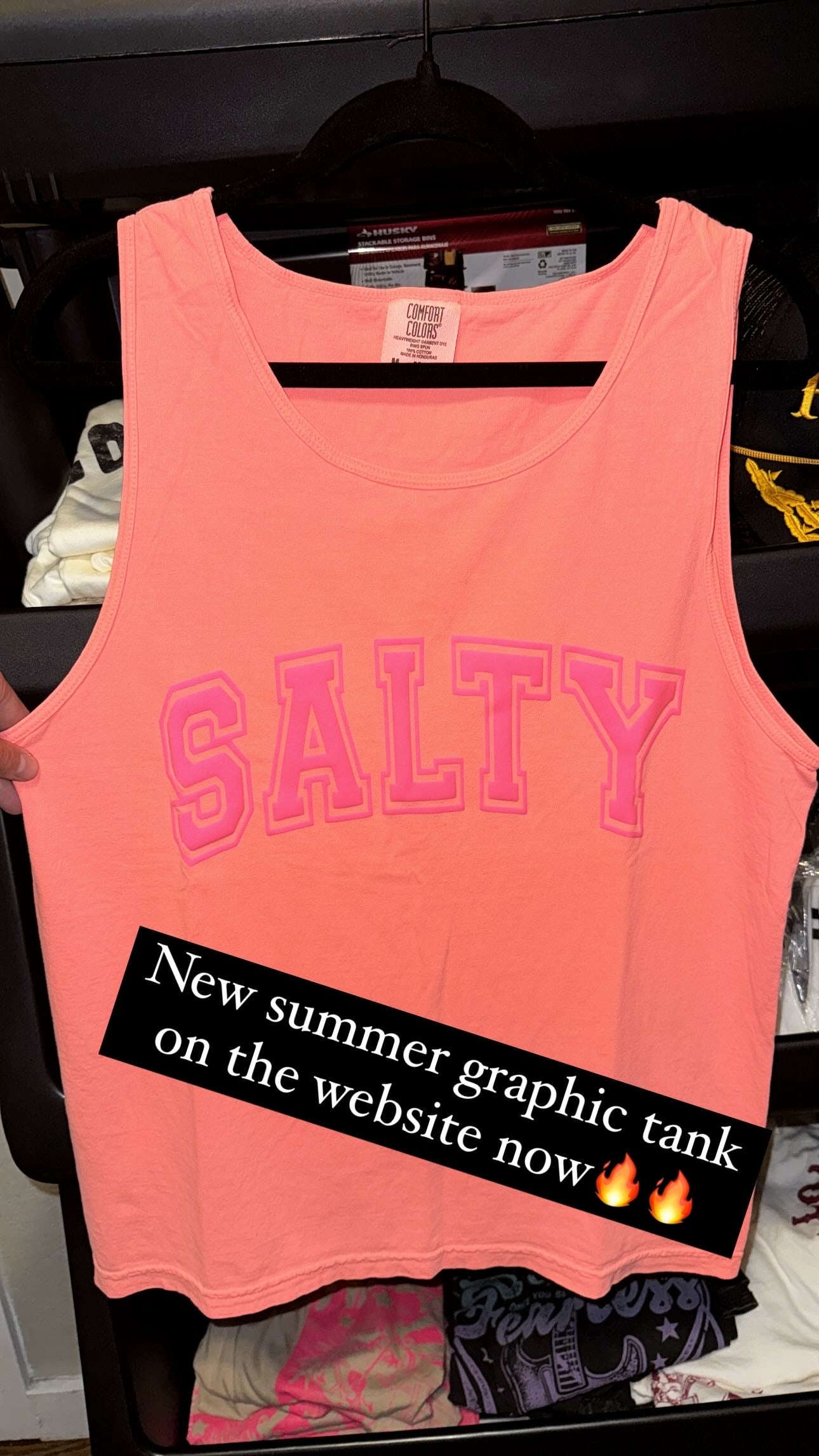 Salty Graphic Tank